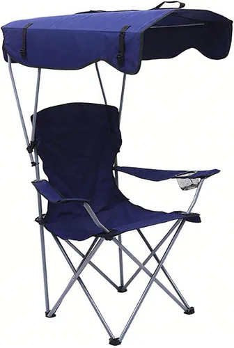 Miniatura 13 de Travel Folding Chair Canopy Chair Sun Shade Outdoor Portable Beach Folding Camo 50 * 50 * 90/120CM