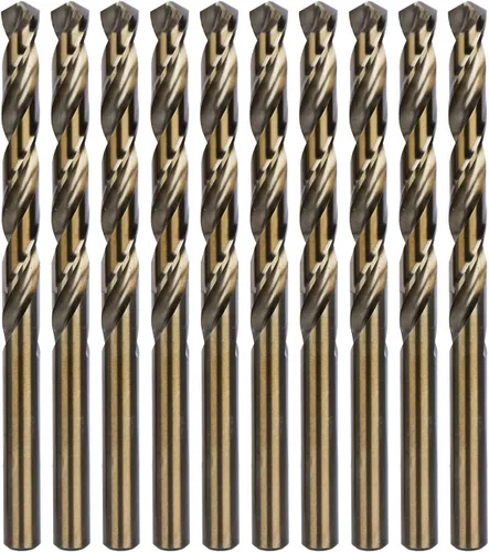 Miniatura 18 de amoolo Juego de brocas de cobalto (1/16"-1/4", 13 unidades), brocas de metal M35 HSS para acero, acero inoxidable, metal duro, hierro fundido