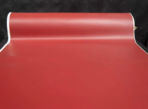 Miniatura 2 de The Yard Boat Auto - Tela de tapicería de vinilo marino con respaldo de espuma de 1/4 pulgadas, color rojo medio, 54 pulgadas de ancho Rojo Mediano