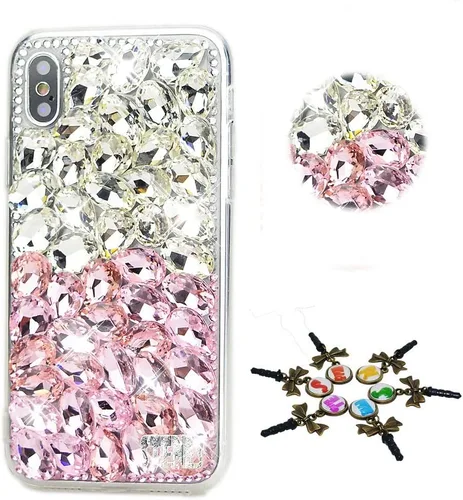 Miniatura 15 de Sparkle Case compatible con Samsung Galaxy Z Flip 2 5G - Elegante - Funda 3D hecha a mano con diamantes de imitación de diamantes de imitación