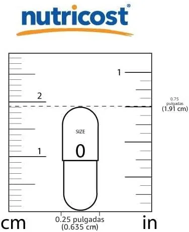 Miniatura 6 de Nutricost Vinagre de Manzana 0,018 oz; 240 Cápsulas, 1 botella, 1