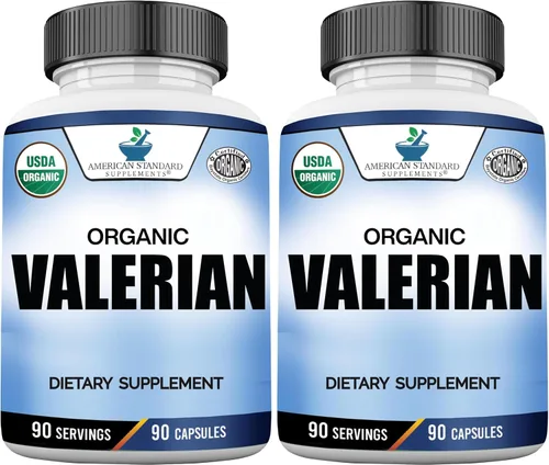 Miniatura 8 de American Standard Supplements Valeriana orgánica: vegana, sin gluten, sin OMG, 90 cápsulas, 90 porciones