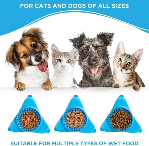 Miniatura 3 de Aquapaw Alfombrilla para lamer perros – Alimentador lento de succión y tapete de alimentación – Dispensador de juguetes de baño para perros