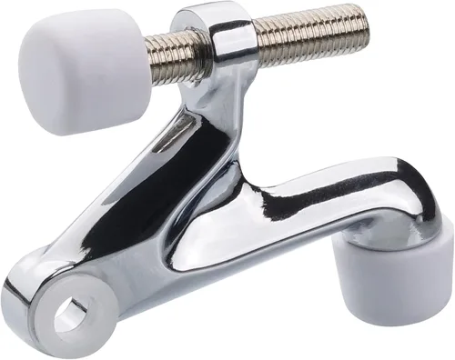 Miniatura 4 de Paquete de 2 topes de puerta con pasador de bisagra, ajustable y resistente, 2-3/8 x 15/16, práctico tapón de puerta para bisagras de puerta