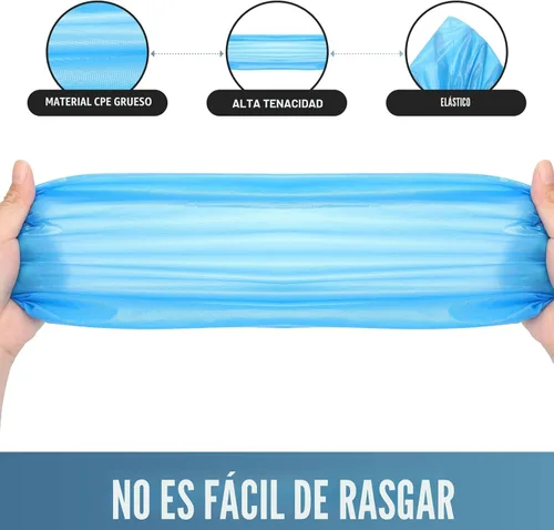 Miniatura 2 de Buself Fundas desechables antideslizantes – Paquete de 100 (50 pares), fundas impermeables y reciclables para botines de zapatos para interiores, se