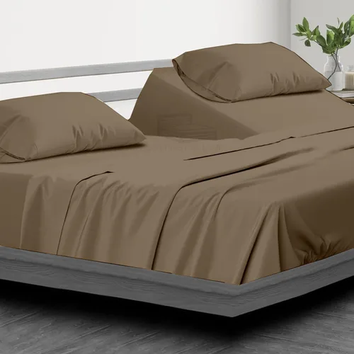 Miniatura 31 de Sábanas extra largas de tamaño individual XL para dormitorio, sábanas de microfibra súper suave, ropa de cama de lujo de hotel, sábanas de Blanco