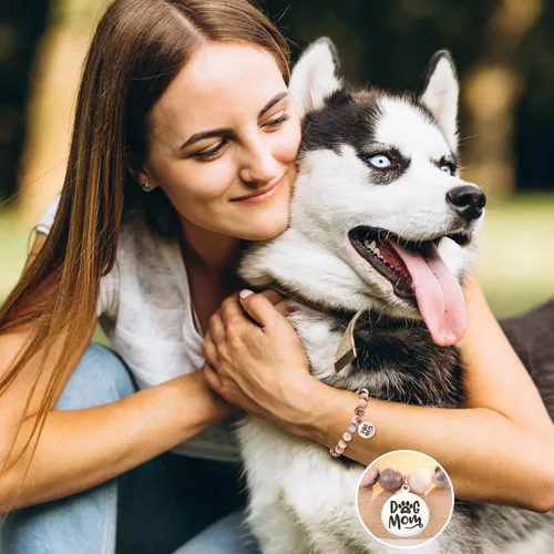 Miniatura 2 de Tarsus Pulsera con dije para el Día del Padre, Día de la Madre, para mujeres y hombres, el mejor regalo de mamá para mujeres, regalos para papá