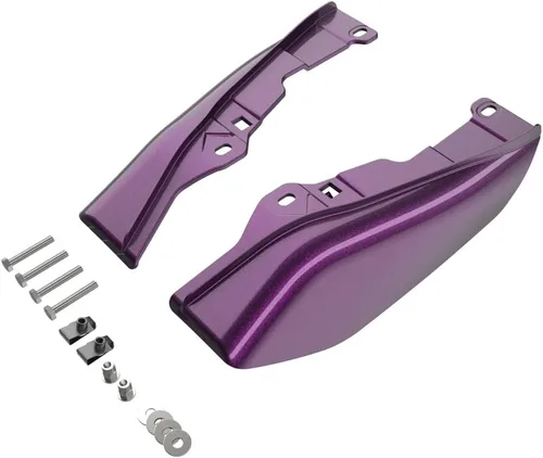 Miniatura 7 de Advanblack Deflectores de aire Road Glide Mid Frame 2024 compatibles con Harley Touring Street Glide, Road King, Electra Glide, 2009-2025