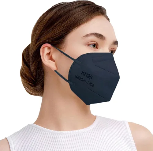 Miniatura 8 de SAROULU Máscaras Faciales Desechables KN95 de 5 Capas Respirables Máscara de Protección contra el Polvo de Taza de Seguridad gris-20