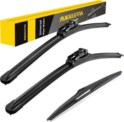 Miniatura 35 de MIKKUPPA Juego de 3 limpiaparabrisas de 22+21+12 pulgadas - Reemplazo para Dodge Durango 2011-2023, Jeep Grand Cherokee 2011-2013 - Limpiaparabrisas
