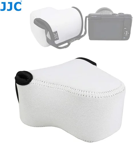 Miniatura 15 de JJC Funda de neopreno ultra ligera en negro para cámara, compatible con X-E4 X-T30 II X-T30 X-T20 X-T10 + lentes prime cortas, 18mm F1.4/ 27mm F2.8