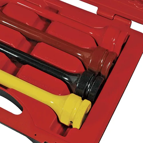 Miniatura 3 de AFF Kit de extensión de limitación de par de servicio pesado de 4 piezas con estuche de transporte, 250-475 pies/libras, unidad de 1 pulgada, 40400
