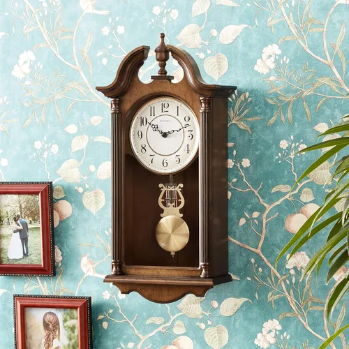 Miniatura 5 de Bulova C1517 Saybrook - Reloj de pared, color cereza marrón