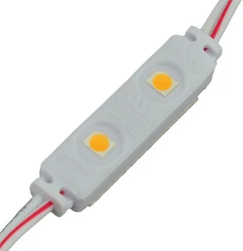 Miniatura 3 de Cadena UL de 10.9 pies de 50 módulos mini LED resistentes al agua, cada uno con 2 x SMD3528, 12 voltios, blanco cálido, 20142WW blanco cálido