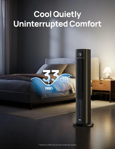 Miniatura 6 de DREO Ventilador de torre para dormitorio, ventiladores de enfriamiento de 43 pulgadas que soplan aire frío 2025 actualizado, enfriador de aire