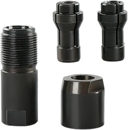 Miniatura 2 de Amoladora angular Accesorio a molinillo recto Chuck Kit de accesorios multifunción convertidor M10 para tareas de lijado corte pulido, 0.236