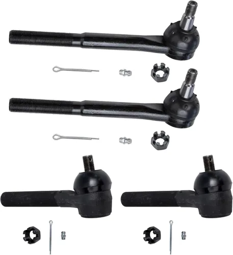 Miniatura 24 de Detroit Axle - 4 barras de acoplamiento delanteras para Kia Forte Koup 14-17, 14-18 Forte Forte5, 4 extremos de barra de acoplamiento exteriores e