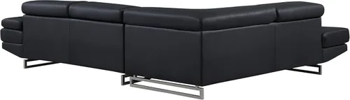 Miniatura 10 de BlackJack Furniture Union Modern - Sofá modular de piel sintética con reposacabezas ajustables, diván orientado hacia la izquierda, elegante asiento