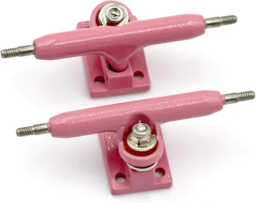 Miniatura 28 de A1 Pro Fingerboard Trucks 36 mm 34 mm 32 mm con nueva base y copa de pivote (32 mm Azul bebé)