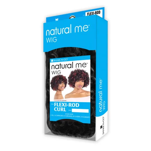 Miniatura 2 de Shake-N-Go - PELUCA NATURAL ME - FLEXI-ROD CURL (gris oscuro)