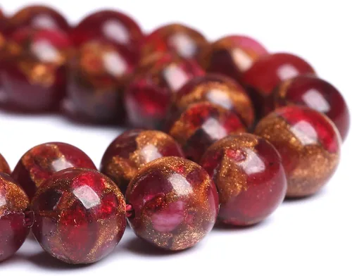 Miniatura 4 de 12MM 31 piezas de cuentas de cloisonné verdes, cuentas sueltas redondas para hacer joyas, pulseras DIY
