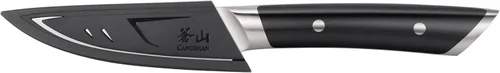 Miniatura 3 de Cangshan HELENA Series - Cuchillo de pelar forjado de acero alemán de 3.5 pulgadas con funda (negro)