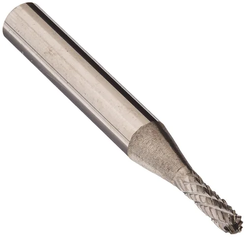 Miniatura 70 de Drill America SA-1 Rebaba de carburo/lima giratoria cilíndrica de doble corte para amoladora de troquel de 1/4" de diámetro x 5/8" de longitud