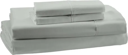 Miniatura 20 de Amazon Aware Juego de fundas de almohada 100% algodón orgánico de 300 hilos, color rubor, estándar, paquete de 2, 32 x 20 pulgadas