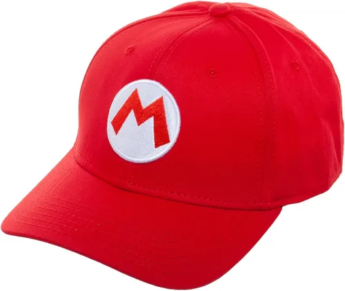 Miniatura 2 de Bioworld Mario Hat Super Mario Cosplay accesorio de Mario - Super Mario Hat Mario Cosplay rojo, Rojo
