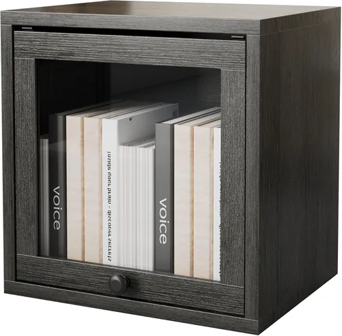 Miniatura 19 de FUSUNBAO Organizador Mágico de Almacenamiento en Cubos DIY Apilables para Casa, Libros, Ropa, Juguetes - Sistema de Almacenamiento Modular de Roble