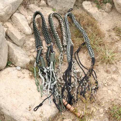 Miniatura 6 de PSKOOK Cordón para llamador de patos Paracord para caza de gansos 12/16/20 Bandas ajustables Accesorio para depredadores al aire libre para faisanes