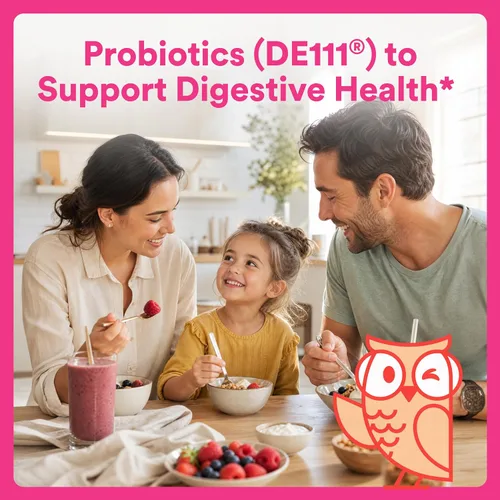 Miniatura 4 de Gomas probióticas SmartyPants para niños para la salud digestiva: suplemento de apoyo a la salud intestinal e inmunidad con 2 mil millones de CFU