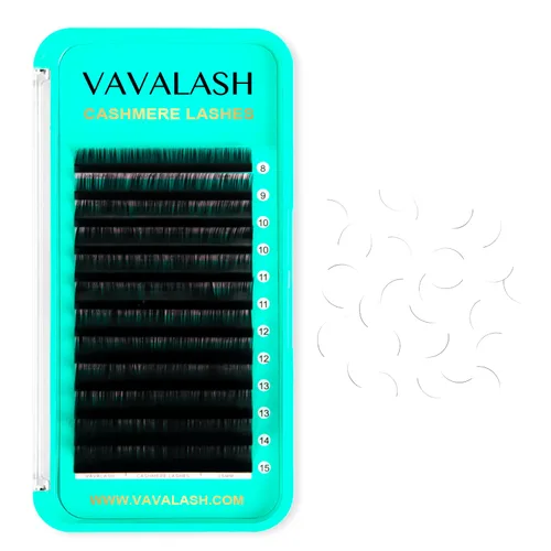 Miniatura 18 de Extensiones de pestañas VAVALASH 0.03/0.05/0.07, pestañas premium de seda en volumen, extensiones de pestañas individuales de 8-20 mm, pestañas