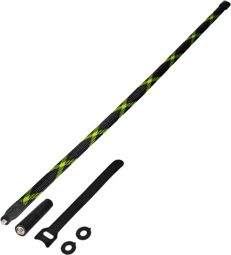 Miniatura 6 de Bingfu Doble banda VHF UHF 136-520MHz 31.3 pulgadas plegable camuflaje CS táctico SMA hembra jamón antena de radio para BaoFeng UV-5R UV-82 BF-F8HP