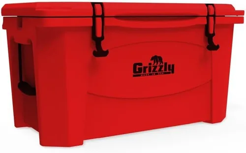 Miniatura 2 de Grizzly Coolers Refrigerador de 6 cuartos Rojo