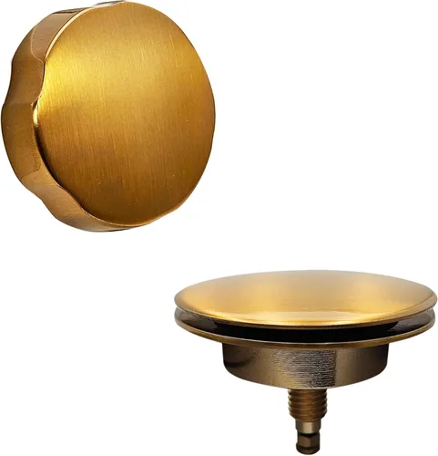 Miniatura 19 de Westbrass A50TE-07 - Moldura de repuesto estándar de 1-1/2 pulgadas para ensamblajes de desagüe de baño de accionamiento por cable, níquel satinado