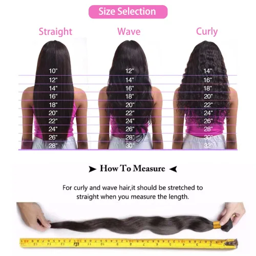 Miniatura 8 de Beauty Queen Paquetes de Cabello Humano Brasileño Ondulado - 3 Paquetes Cortos (10 12 14 Pulgadas) Grado 10A 100% Sin Procesar Tejido Extensiones