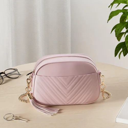 Miniatura 2 de lola mae Bolso bandolera acolchado, bolso de hombro de diseño moderno