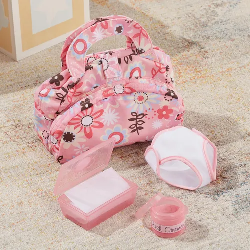 Miniatura 9 de melissa & doug Mine to love set cambiador de pañales con bolsa, toallitas, accesorios., Versión estándar, 1, Multicolor