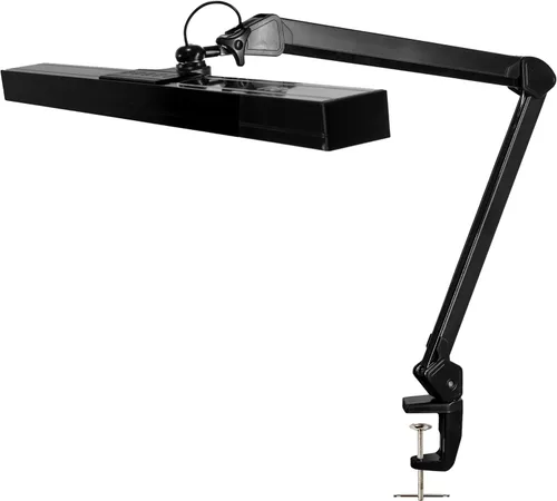 Neatfi Lámpara de escritorio LED ultra de 3000 lúmenes con abrazadera, luz de monitor regulable de 30 W, 5 niveles de brillo y 5 modos de luz