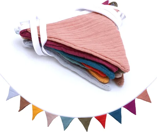 Miniatura 23 de Banderines, Banderines para habitación de bebés y niños pequeños, para decoración de guardería, cumpleaños, boda boho, fiesta de baby shower, evento