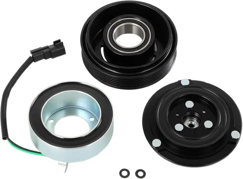 Miniatura 40 de cciyu Embrague del compresor de aire acondicionado 1993-1997 para Ford E-350 Econoline 7.3L 1993-1997 para Ford E-350 Econoline Club Wagon 7.3L