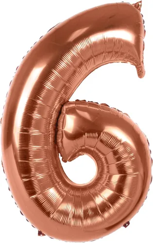 Miniatura 11 de Treasures Gifted Globos dorados grandes de números – Globo de aluminio número 0 de 40 pulgadas – Números de globos de cumpleaños – Números de globos