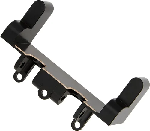 Miniatura 5 de MEUS RACING UTB18 Latón Laydown Servo Mount 1.41 oz/pc para Axial UTB18 Capra Trail Buggy #AXI212009 Piezas de actualización, negro