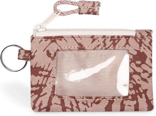 Miniatura 24 de KAVU Stirling Cartera delgada de lona de algodón con cremallera de doble cara