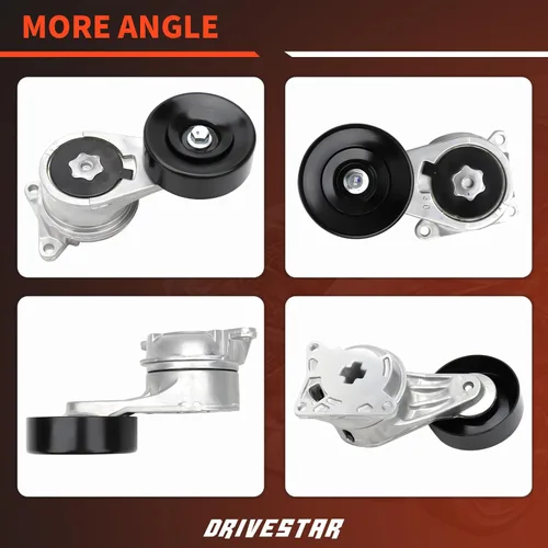 Miniatura 5 de 166200W026 Tensor de correa con conjunto de polea 1993-2005 para Lexus GS300 2001-2005 para Lexus IS300 1992-2000 para Lexus SC300 1993-1998