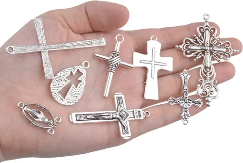 Miniatura 6 de Aylifu Mixed Jesus Christ Cross Crucifix Dangle Pendant