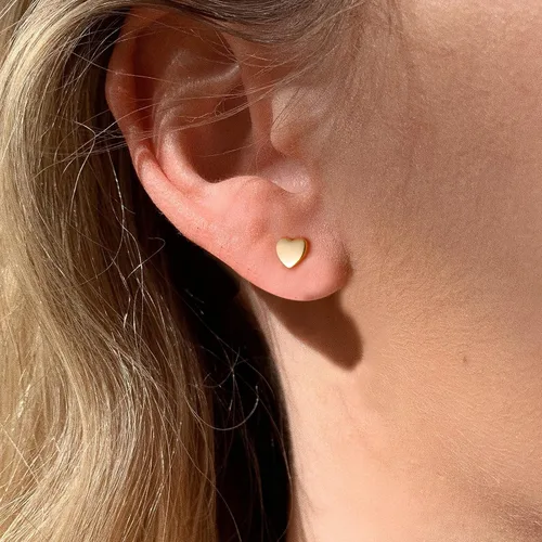 Miniatura 3 de Aretes de plata de ley 925 con cruz infinita pequeña, hipoalergénicos, para mujeres, niñas, adolescentes y niños, Metal, no conocido