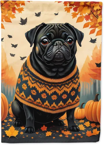 Miniatura 46 de Caroline's Treasures DAC1001GF Affenpinscher - Bandera decorativa para jardín de otoño, decoración para patio exterior, patio, parterres