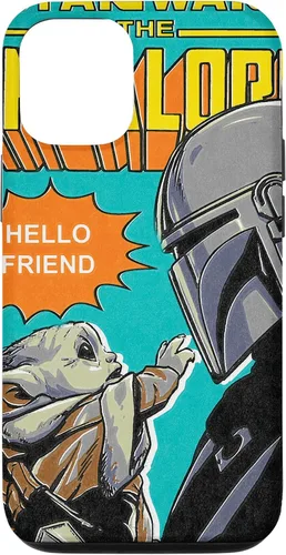 Miniatura 27 de Funda para iPhone 14 Pro Max Star Wars The Mandalorian Mando y el Niño